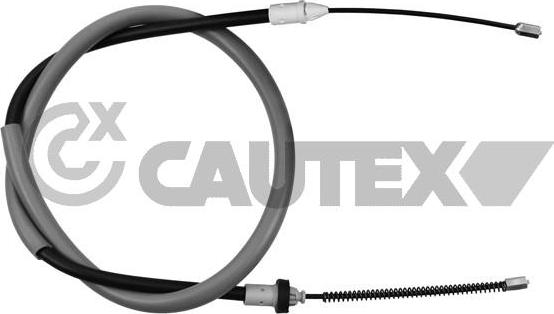 Cautex 762459 - Трос, гальмівна система autocars.com.ua