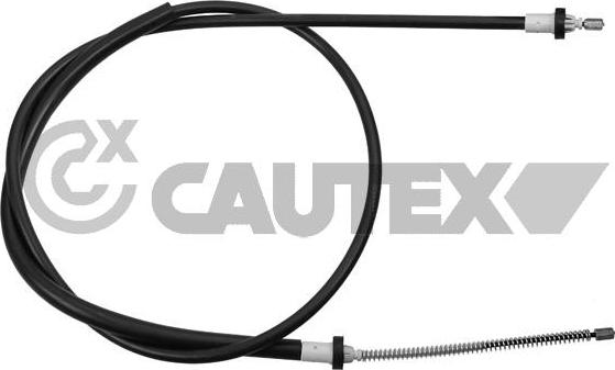 Cautex 762463 - Трос, гальмівна система autocars.com.ua