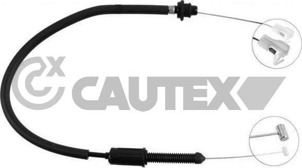 Cautex 762528 - Тросик газу autocars.com.ua