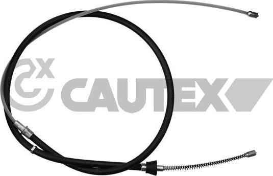 Cautex 762584 - Трос, гальмівна система autocars.com.ua