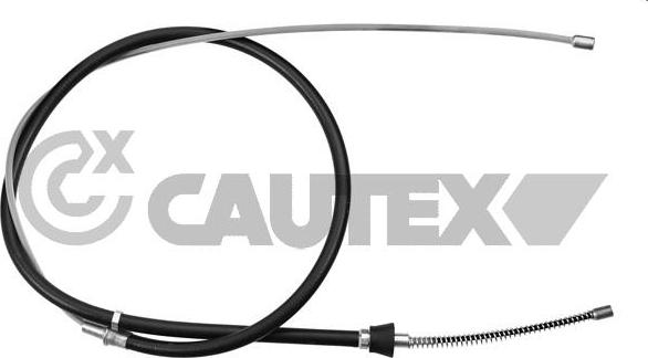 Cautex 762585 - Трос, гальмівна система autocars.com.ua