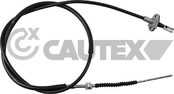 Cautex 762638 - Трос, управління зчепленням autocars.com.ua