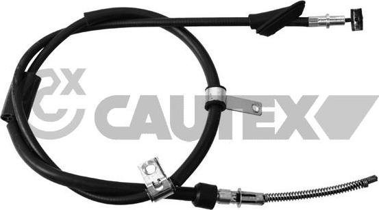Cautex 762660 - Трос, гальмівна система autocars.com.ua