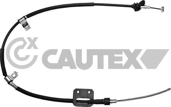 Cautex 762672 - Трос, гальмівна система autocars.com.ua