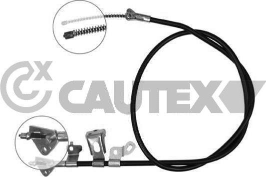 Cautex 762791 - Трос, гальмівна система autocars.com.ua