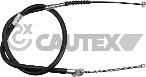 Cautex 762809 - Трос, гальмівна система autocars.com.ua