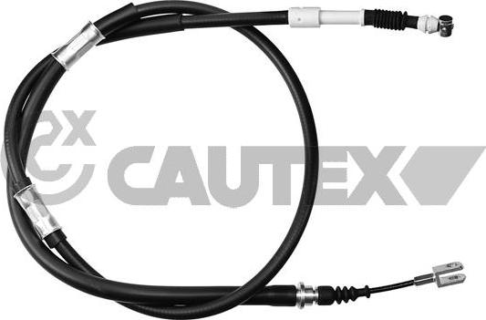 Cautex 762821 - Трос, гальмівна система autocars.com.ua