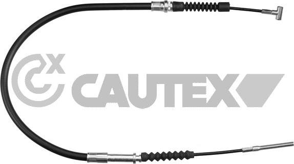 Cautex 762826 - Трос, гальмівна система autocars.com.ua