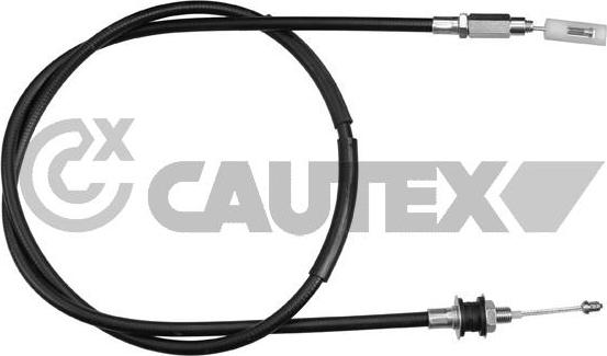 Cautex 762921 - Трос, управління зчепленням autocars.com.ua