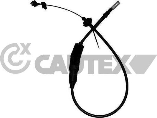 Cautex 762938 - Трос, управління зчепленням autocars.com.ua