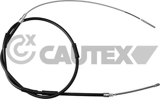 Cautex 763010 - Трос, гальмівна система autocars.com.ua