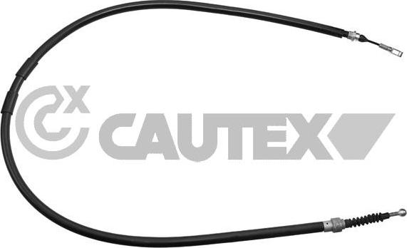 Cautex 763061 - Трос, гальмівна система autocars.com.ua