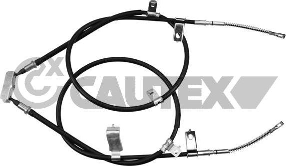 Cautex 763183 - Трос, гальмівна система autocars.com.ua