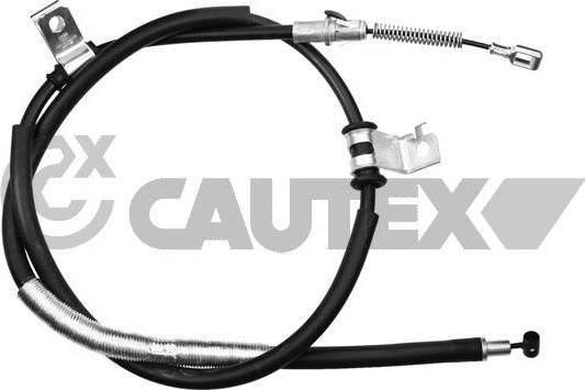 Cautex 763184 - Трос, гальмівна система autocars.com.ua