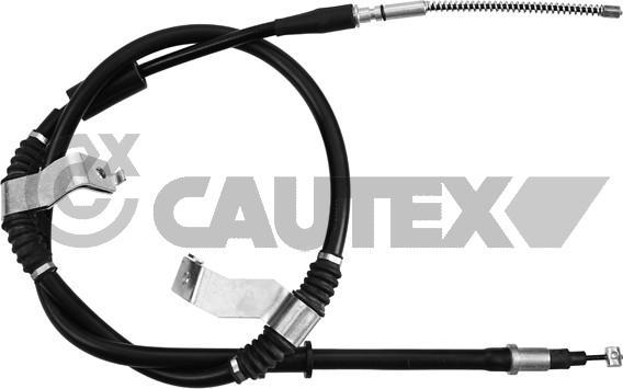 Cautex 763187 - Трос, гальмівна система autocars.com.ua