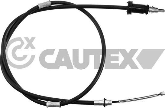 Cautex 763193 - Трос, гальмівна система autocars.com.ua