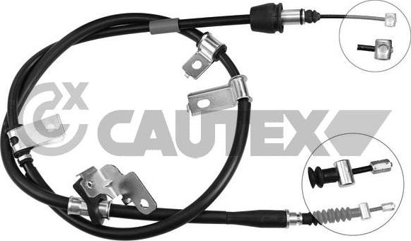 Cautex 763221 - Трос, гальмівна система autocars.com.ua