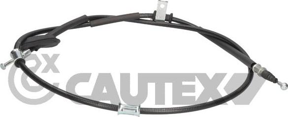 Cautex 764021 - Трос, гальмівна система autocars.com.ua