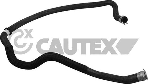 Cautex 764624 - Шланг радіатора autocars.com.ua