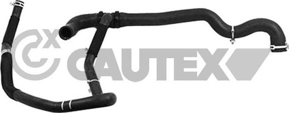 Cautex 764693 - Шланг радіатора autocars.com.ua