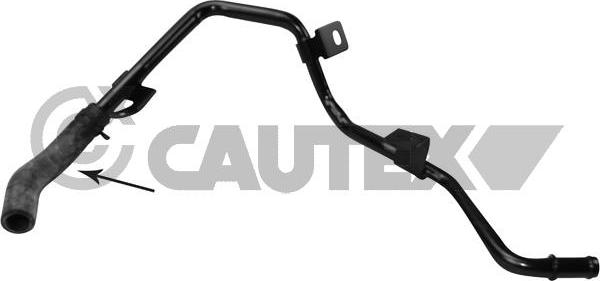 Cautex 765111 - Шланг радіатора autocars.com.ua