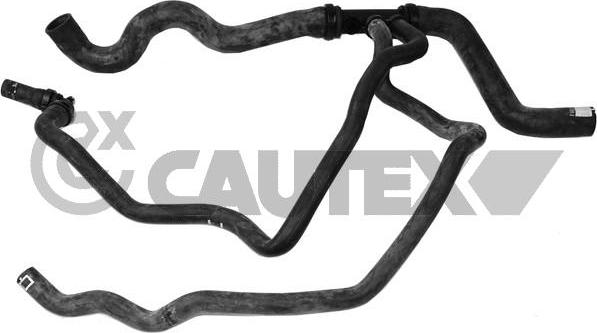 Cautex 765232 - Шланг радіатора autocars.com.ua