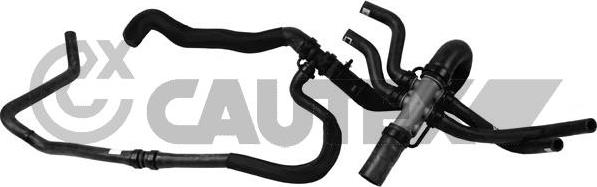 Cautex 765241 - Шланг радіатора autocars.com.ua