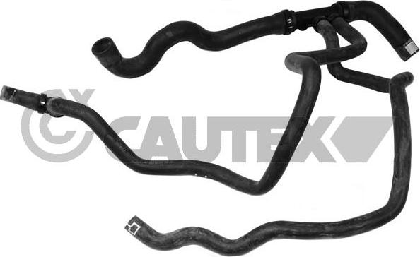 Cautex 765247 - Шланг радіатора autocars.com.ua