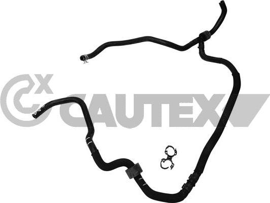 Cautex 765320 - Шланг радіатора autocars.com.ua