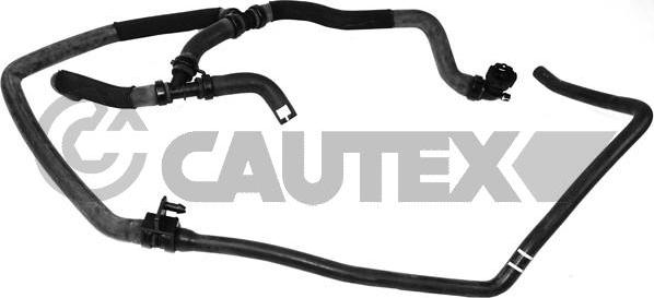 Cautex 765334 - Шланг радіатора autocars.com.ua