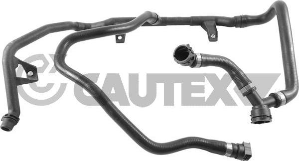 Cautex 765539 - Шланг, теплообмінник - опалення autocars.com.ua