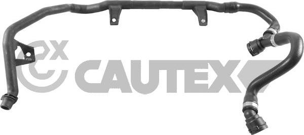 Cautex 765540 - Шланг, теплообмінник - опалення autocars.com.ua