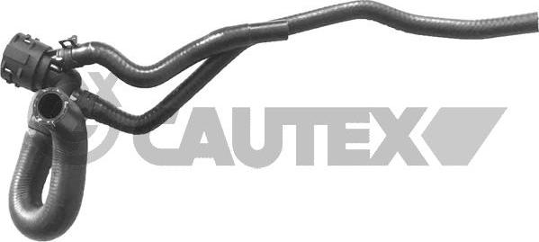 Cautex 765630 - Шланг радіатора autocars.com.ua