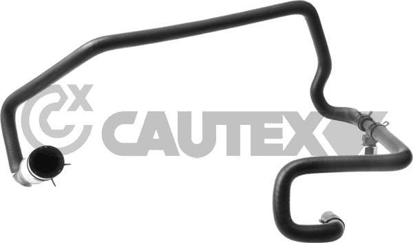 Cautex 765672 - Шланг радіатора autocars.com.ua