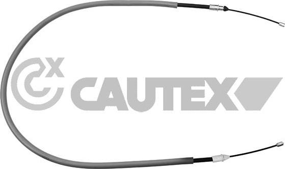 Cautex 765765 - Трос, гальмівна система autocars.com.ua