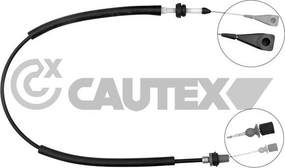 Cautex 765791 - Тросик газу autocars.com.ua