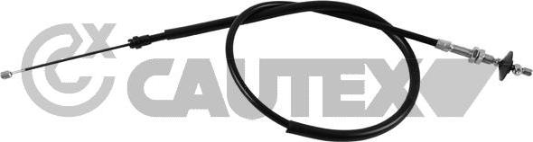 Cautex 765836 - Трос, управління зчепленням autocars.com.ua