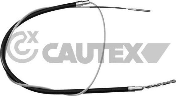 Cautex 765837 - Трос, гальмівна система autocars.com.ua