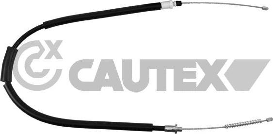 Cautex 765902 - Трос, гальмівна система autocars.com.ua