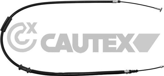 Cautex 765910 - Трос, гальмівна система autocars.com.ua