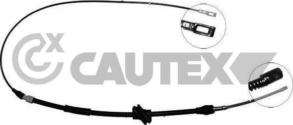 Cautex 765971 - Трос, гальмівна система autocars.com.ua
