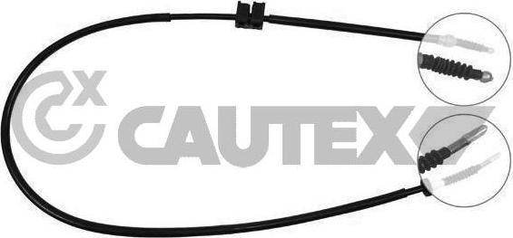 Cautex 766004 - Трос, гальмівна система autocars.com.ua