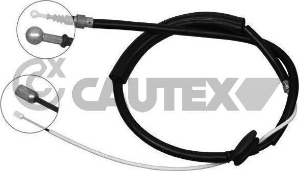 Cautex 766011 - Трос, гальмівна система autocars.com.ua