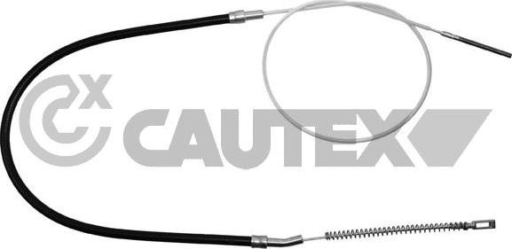 Cautex 766042 - Трос, гальмівна система autocars.com.ua