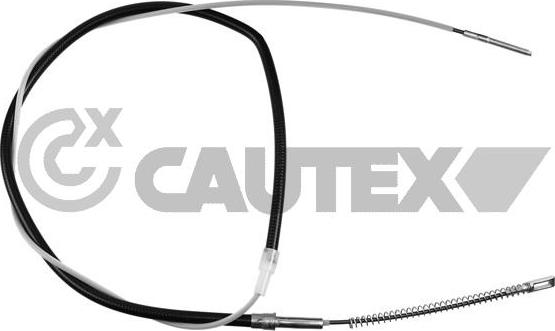 Cautex 766049 - Трос, гальмівна система autocars.com.ua