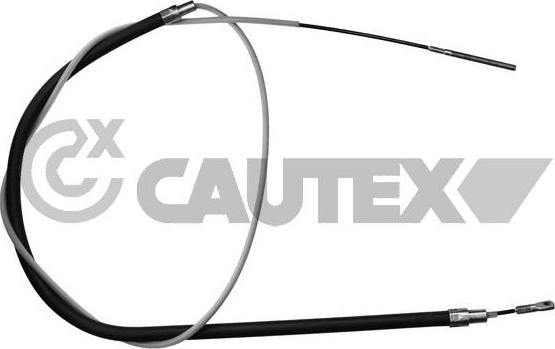 Cautex 766050 - Трос, гальмівна система autocars.com.ua