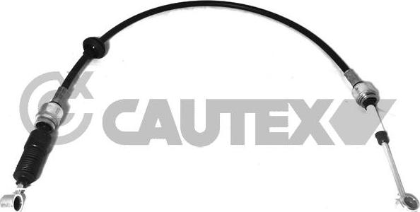 Cautex 766112 - Трос, ступінчаста коробка передач autocars.com.ua