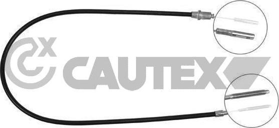 Cautex 766164 - Трос, гальмівна система autocars.com.ua