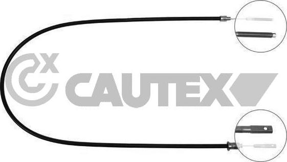 Cautex 766165 - Трос, гальмівна система autocars.com.ua