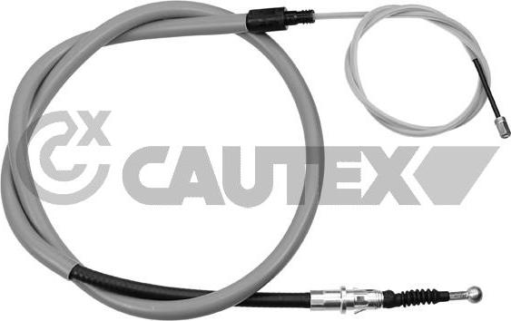 Cautex 766184 - Трос, гальмівна система autocars.com.ua